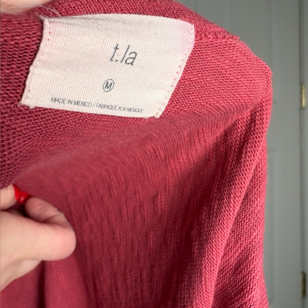 T.La Rose Waterfall Cardigan Medium - Picture 5 of 5